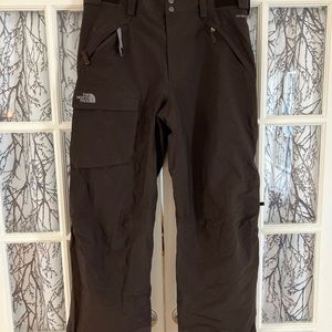 The North Face Mens Ski Pants Hyvent Large Brown